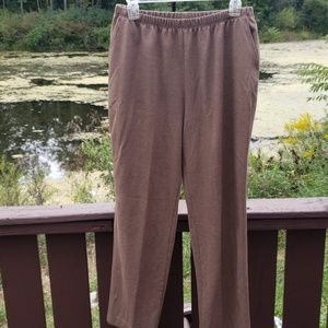 Lands End M (10/12) Brown Pocketed Pants